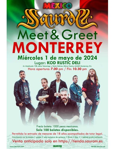 Meet & Greet en MONTERREY (México)