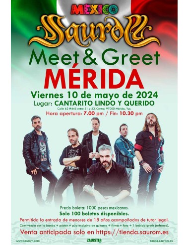 Meet & Greet en MÉRIDA (México)