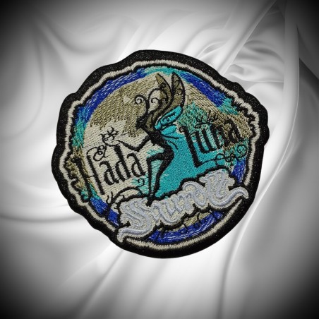 PARCHE DE TELA EL HADA Y LA LUNA